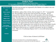 Tablet Screenshot of analyzenow.com
